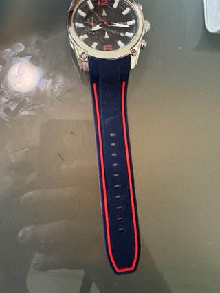 Reloj Megir Cronógrafo Azul y Negro