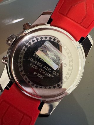 Reloj Megir Cronógrafo Azul y Negro