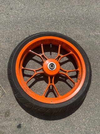 Llantas Rieju RS2 Pro Naranja