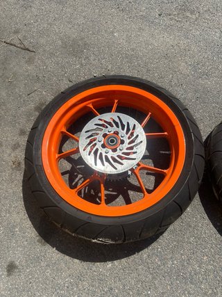 Llantas Rieju RS2 Pro Naranja