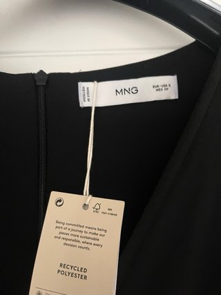 Mono negro Mango talla M
