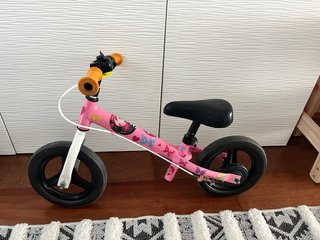 Bici niña rosa con freno
