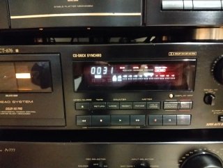 Pioneer CT-676 Deck Cassette Revisionato