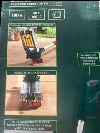 Quemador Térmico Malas Hierbas PUV 1100 B2