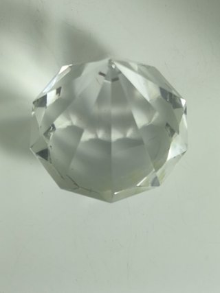 Pisapapeles cristal tallado vintage diamante