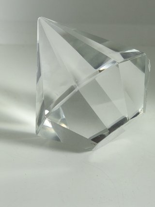 Pisapapeles cristal tallado vintage diamante