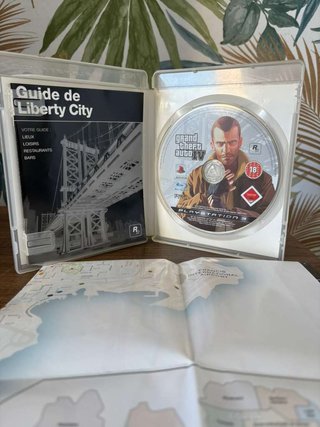 GTA IV PS3 con Manual y Mapa