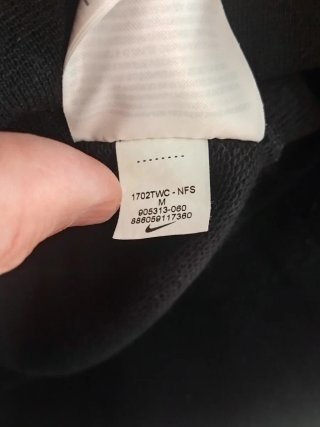 Sudadera Nike Gris oscuro con Capucha y Cremallera