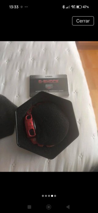 Reloj Casio G-Shock GA-100 Rojo