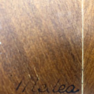 2 Sedie Medea in legno e metallo