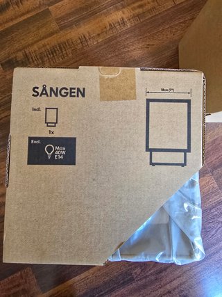 Coppia Lampade da tavolo/comodino IKEA Sangen