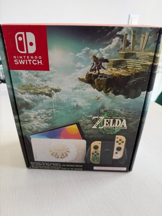 Nintendo Switch OLED Edición Zelda + funda