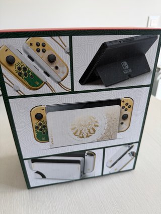 Nintendo Switch OLED Edición Zelda + funda