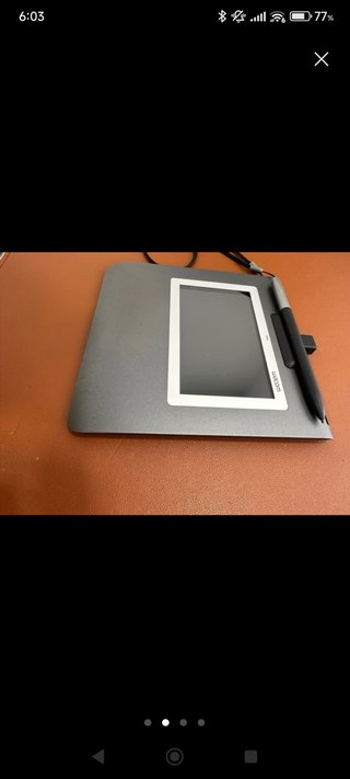 Tableta Wacom STU-530 con Lápiz