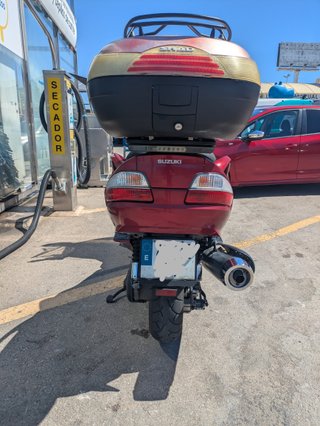 Suzuki Burgman 650 Executive ABS 2007 AN650A, Rojo