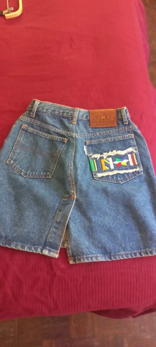 Falda vaquera mini vintage