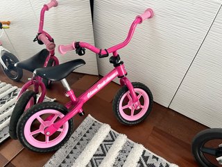 Bici rosa de equilibrio Chicco