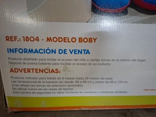 Barrera de seguridad para escaleras