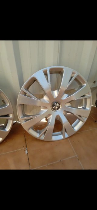 4 Tapacubos Peugeot 15