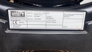 Barbacoa Weber Q3290 Negra/Gris