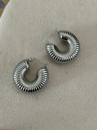 Orecchini donna argento Acciaio inox