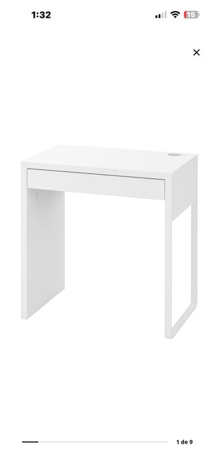 Escritorio MICKE Ikea Blanco