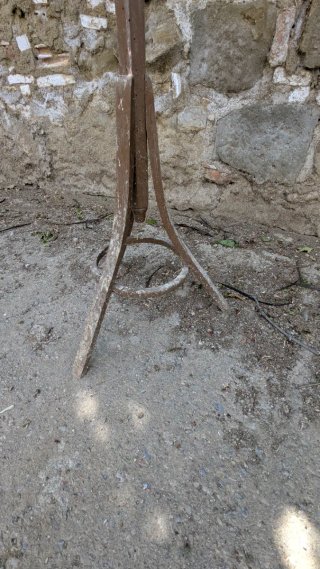 Perchero de madera vintage