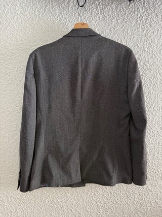 Abrigo de vestir gris talla XS