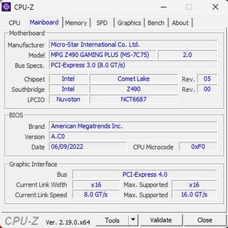 Intel i9-10900KF + Placa MSI z490 + RAM 32GB Corsa