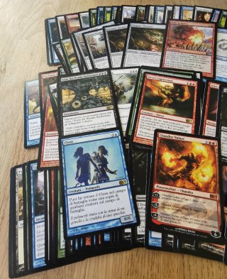 LOTTO CARTE MISTE Magic The Gathering Set Base2010