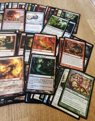 LOTTO CARTE MISTE Magic The Gathering Set Base2010