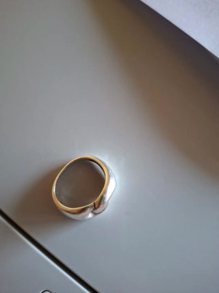 Anillo Plata Diseño Entrelazado