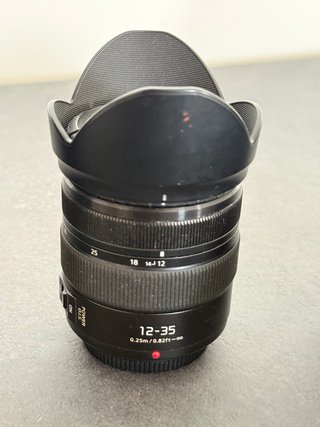 Panasonic GH5 + Lentes 8-18mm y 12-35mm