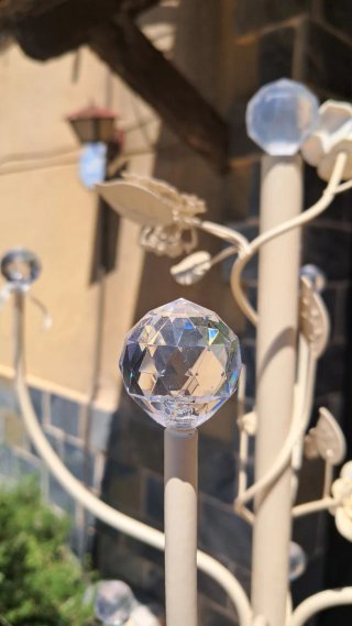 Perchero candelabro vintage hierro Shabby Chic