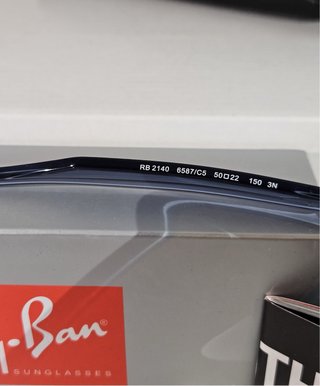 Occhiali Ray-Ban Wayfarer Blu Trasparenti