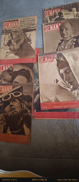 Revistas semana antiguas 1943