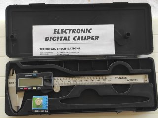 Calibre Digital 150mm Acero Inoxidable 6 pulgadas