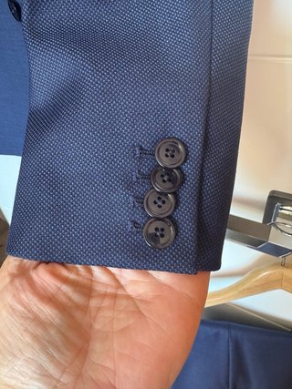 Traje de caballero azul “Pedro del Hierro”