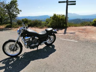 Yamaha Virago 535 Negra/cromada