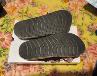 Sandalias verano flores Shabby mujer