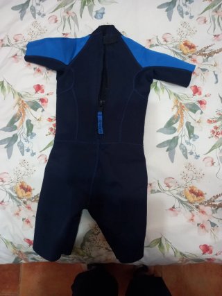 Traje neopreno niño Olaian azul Las medidas 60 l