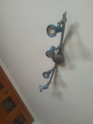 Lámpara de techo 4 focos