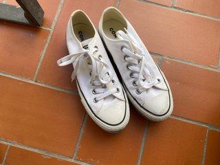 Converse All Star Plataforma Blancas