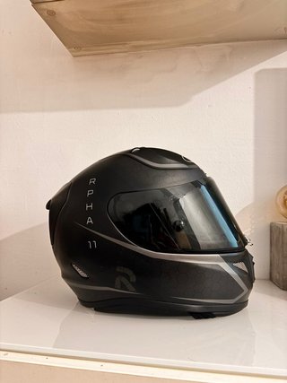 Casco HJC Rpha 11 Negro + Visera