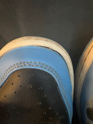 Jordan 1 Mid Blu/Nero Taglia 42