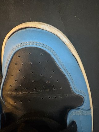 Jordan 1 Mid Blu/Nero Taglia 42
