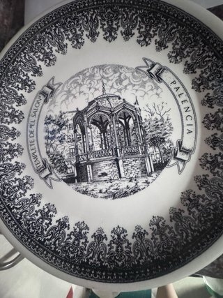 3 Platos Decorativos Historia Palencia