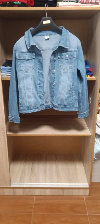 Chaqueta vaquera azul