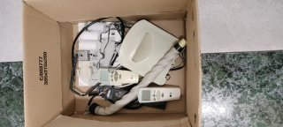 Aire Acondicionado LG Plata y Blanco