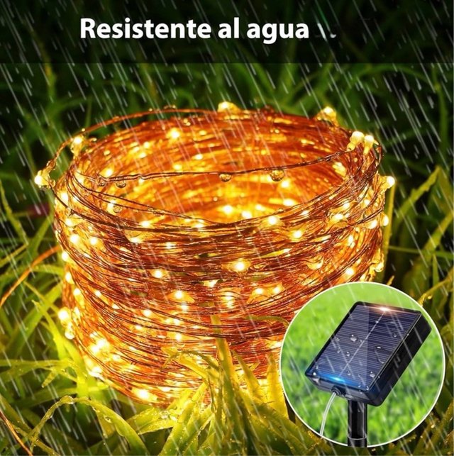 2 Luces Solares Exterior 40m